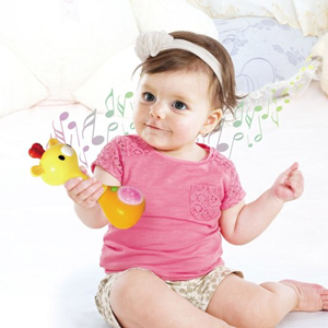 دندانگیر و جغجغه تعادلی و موزیکال حیوانات هولی تویزHola Toys مدل 3134 _اسباب بازی نوزادی